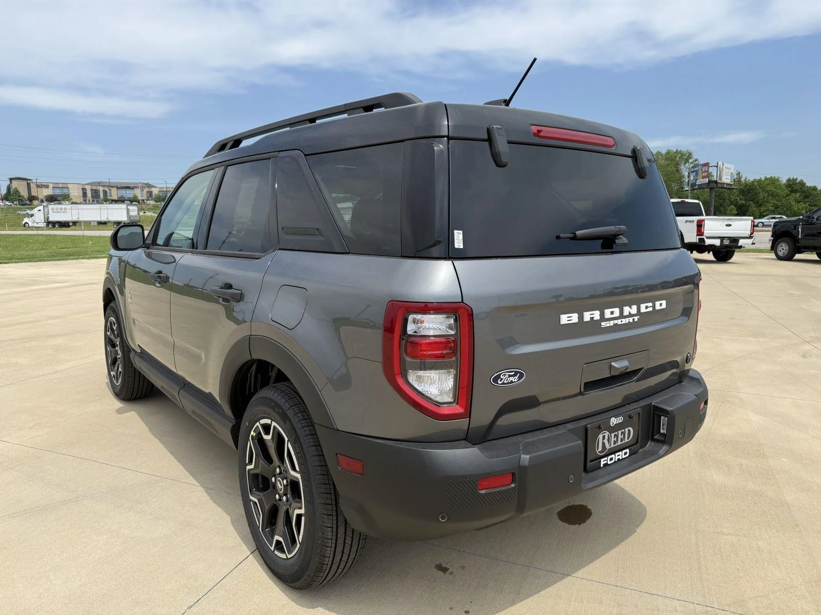 New 2026 Carbonized Gray Metallic Ford Outer Banks® image 7