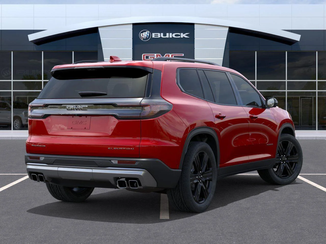 New 2026 Volcanic Red Tintcoat GMC Elevation image 4