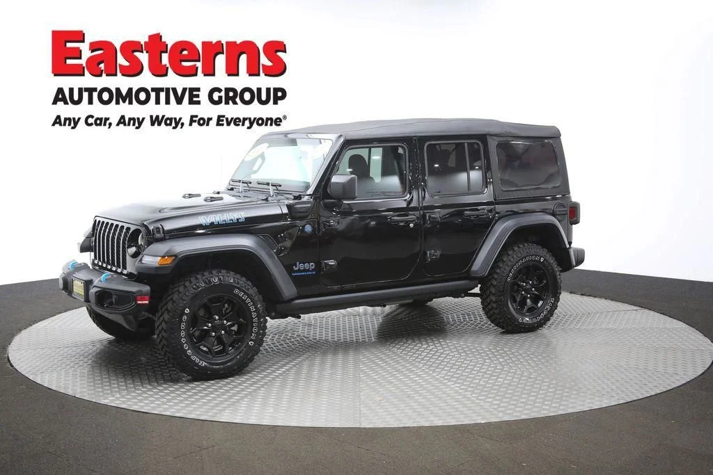 Certified Used 2023 Black Jeep Willys 4xe image 61