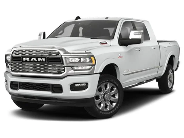 Used 2024 Bright White Clearcoat Ram Limited image 1