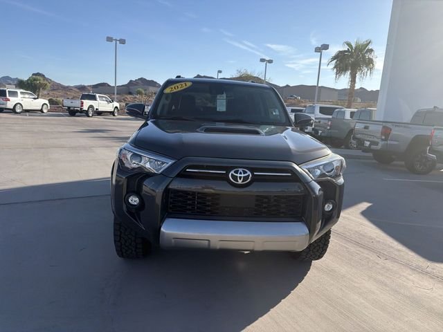 Certified Used 2021 Gray Toyota TRD Off-Road Premium image 2