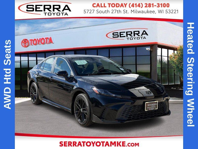 Used 2026 Midnight Black Metallic Toyota SE image 1