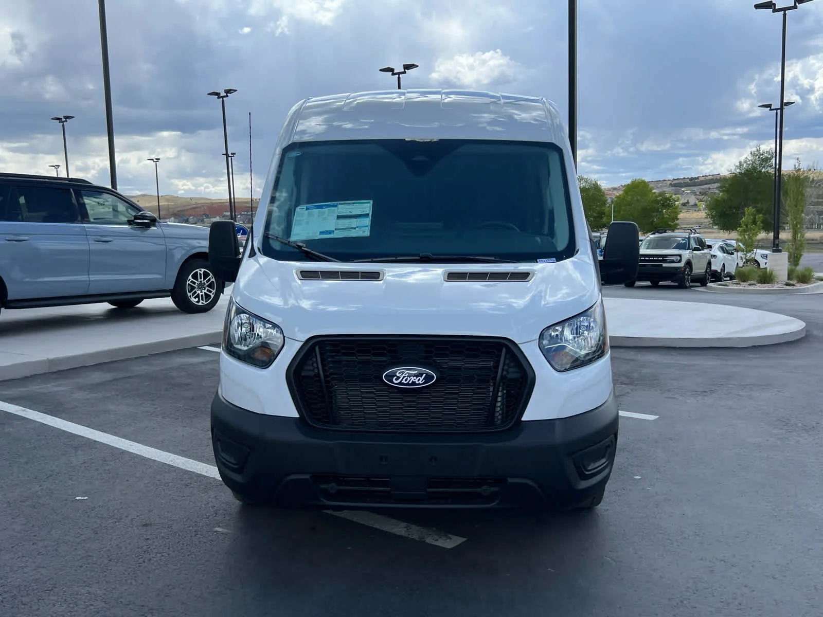 New 2026 Oxford White Ford Cargo Van image 4