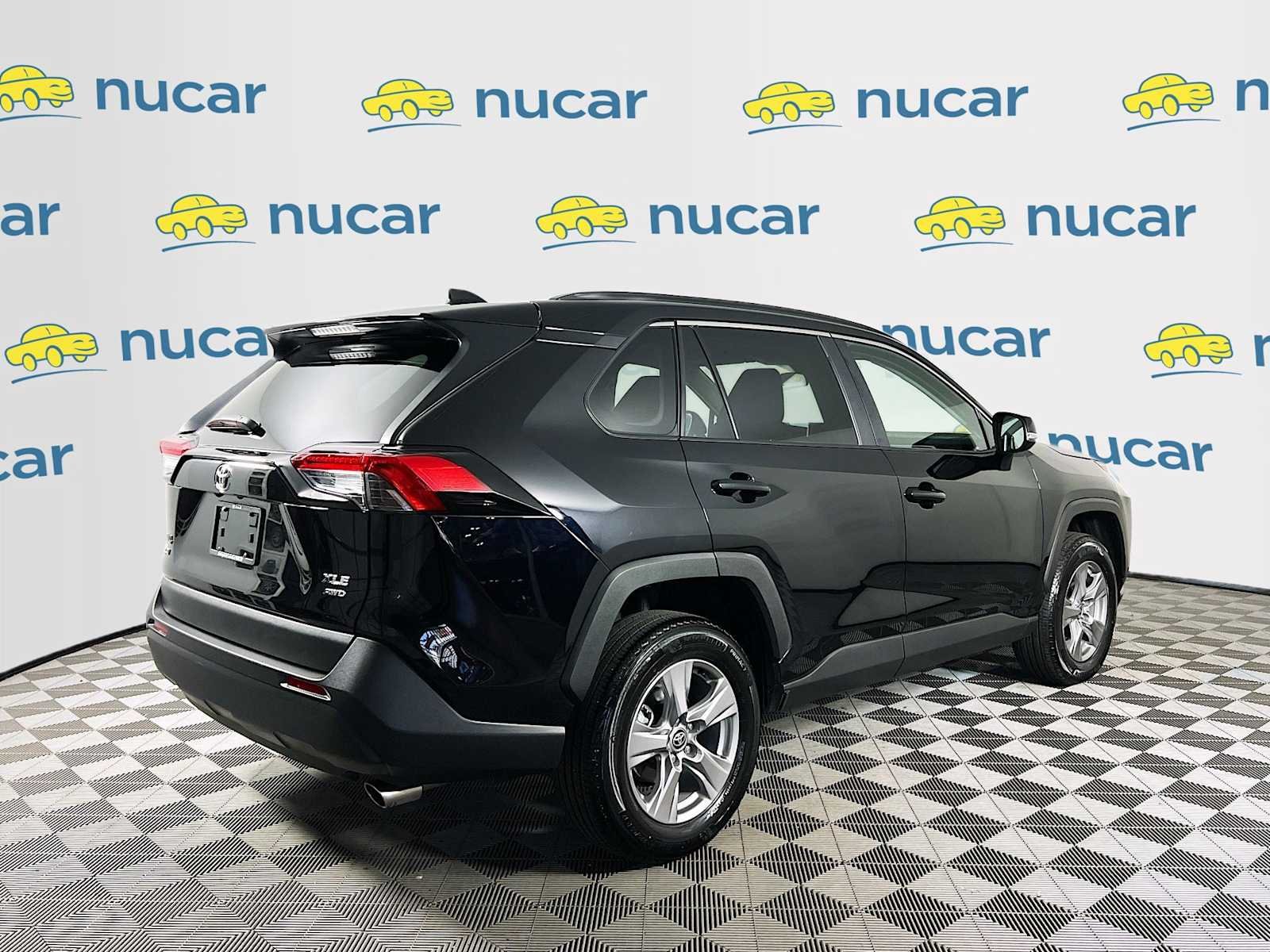 Used 2025 Midnight Black Metallic Toyota XLE image 7