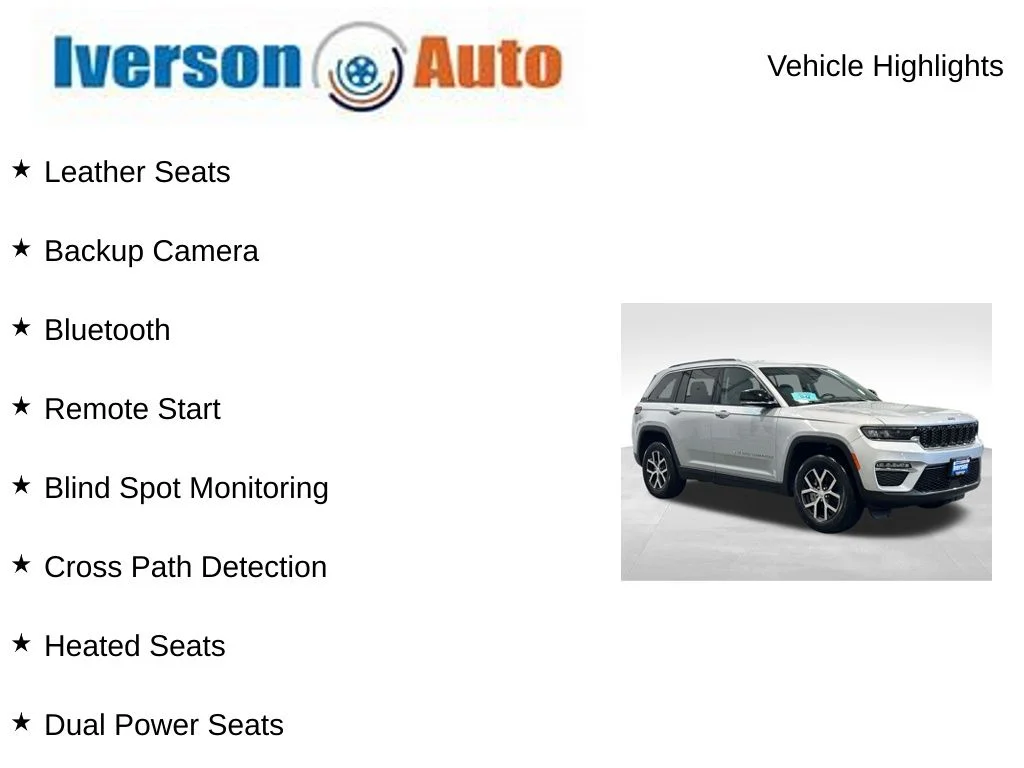 Used 2024 Silver Jeep Limited image 2
