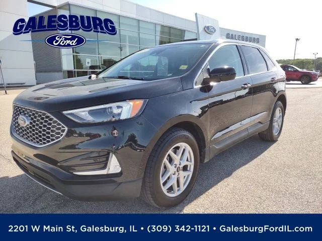 Certified Used 2023 Black Metallic Ford SEL image 1
