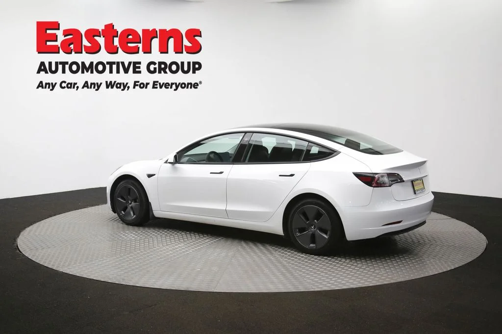 Used 2021 White Tesla Standard Range Plus image 57