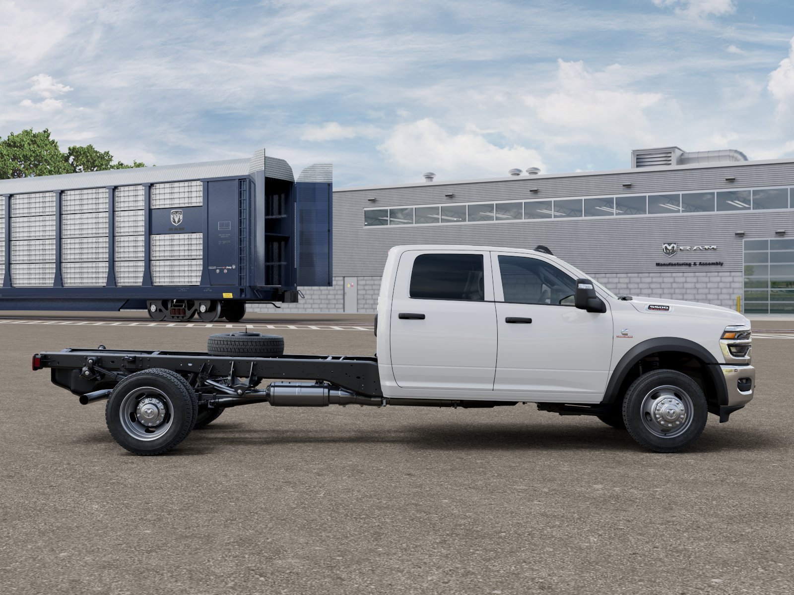 New 2027 Bright White Clear-Coat Paint RAM Tradesman image 13