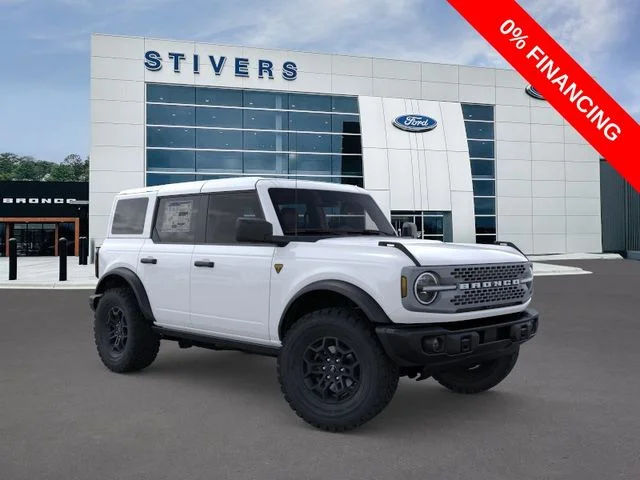 New 2026 White Ford Badlands image 1