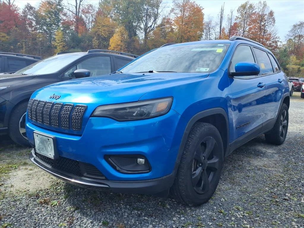 Used 2021 Blue Jeep Latitude Plus image 1
