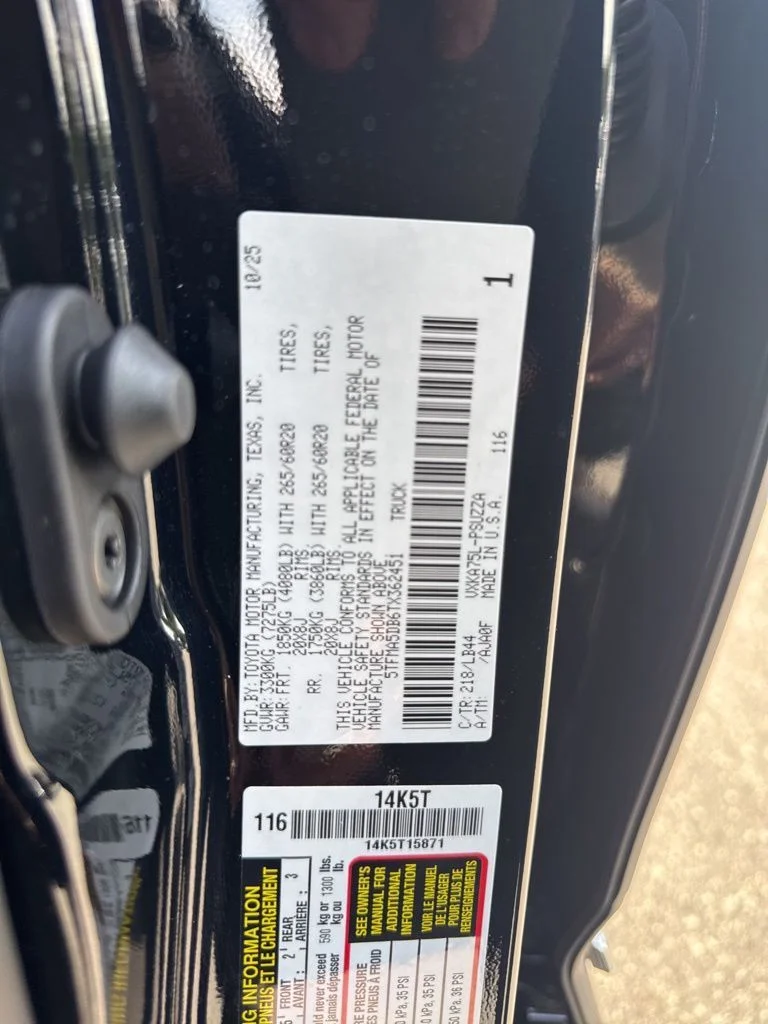 Used 2026 Black Toyota 1794 image 33