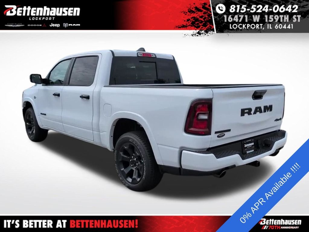 New 2026 Bright White Clear-Coat Exterior Paint RAM Big Horn image 8