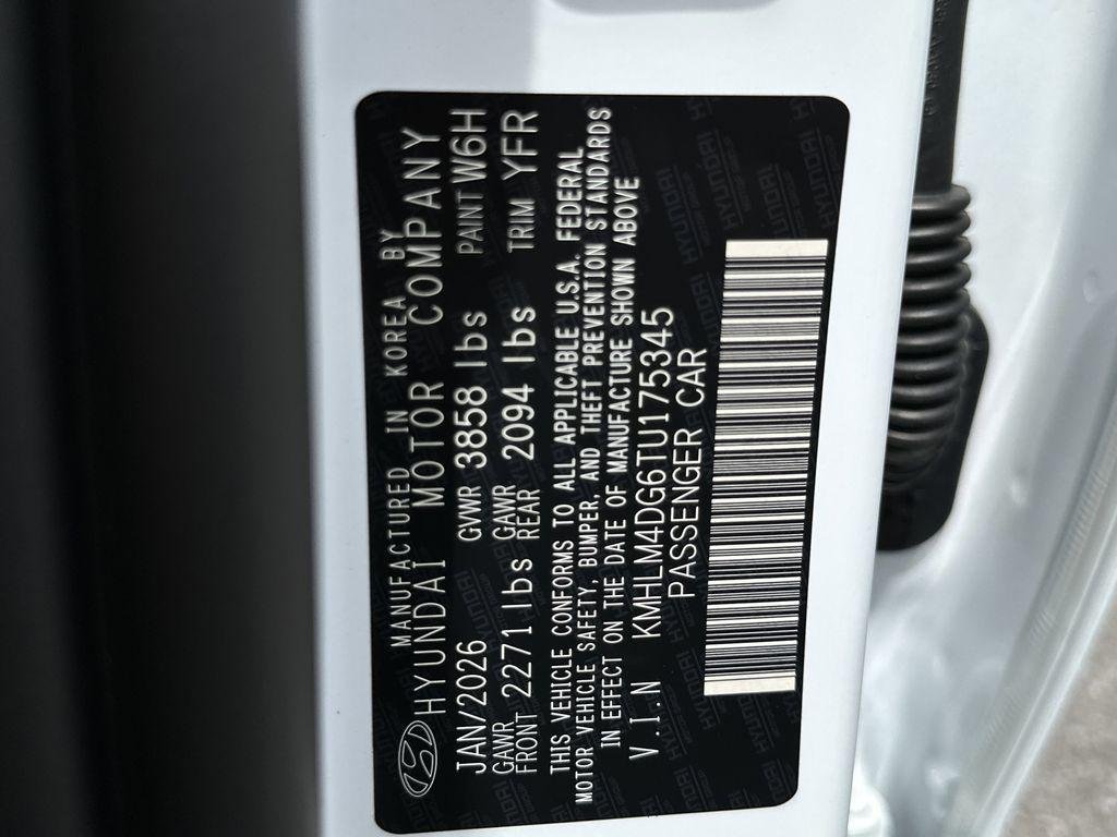 New 2026 Serenity White Hyundai SEL Sport image 25