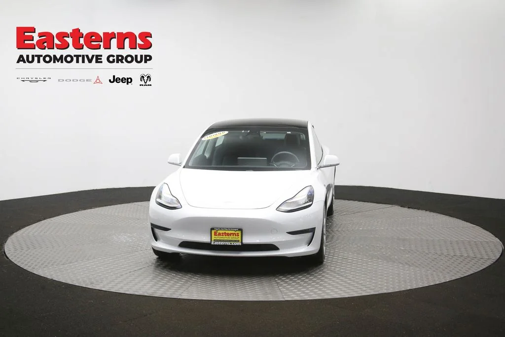 Used 2019 White Tesla Standard Range Plus image 47