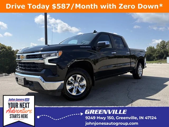 Pre-Owned 2023 Chevrolet Silverado 1500 LT Four Wheel Drive Crew Cab Pickup