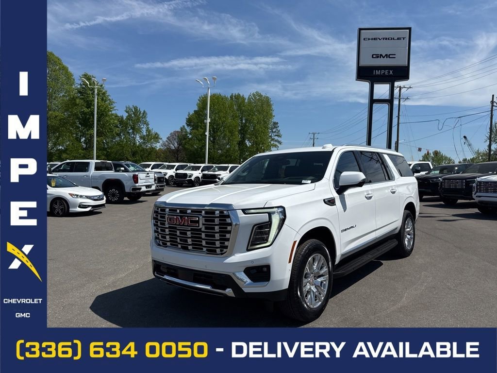 Summit White 2026 GMC Yukon XL Denali 4WD SUV / Crossover Four-Wheel Drive