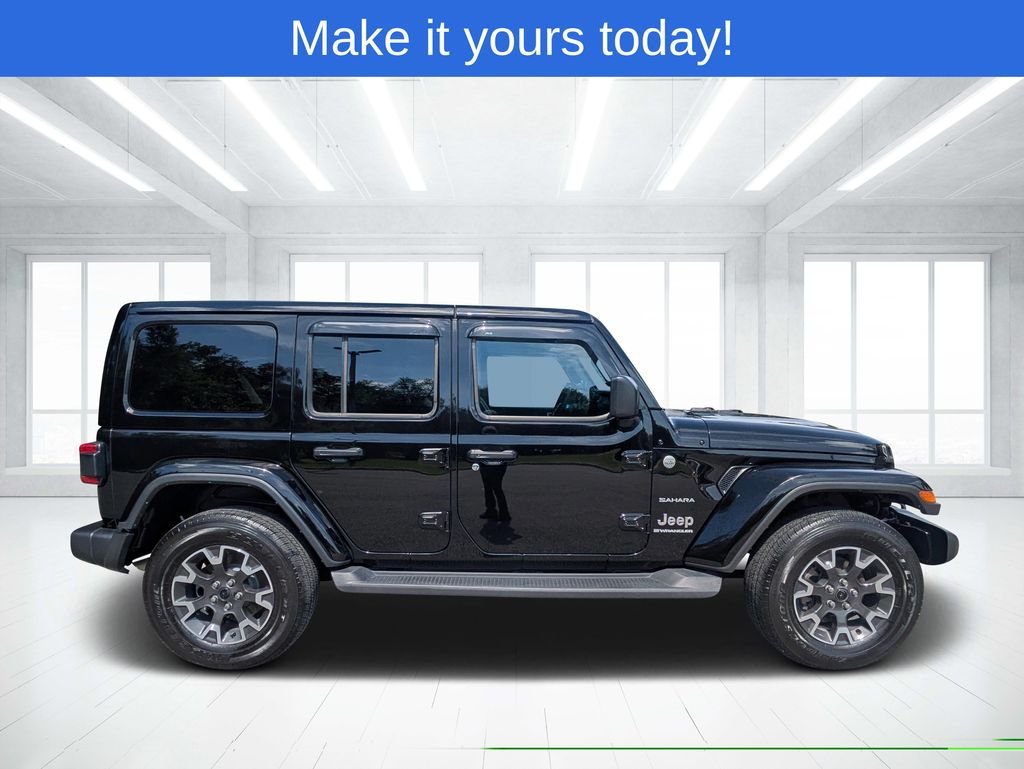 Used 2024 Black Jeep Sahara image 2