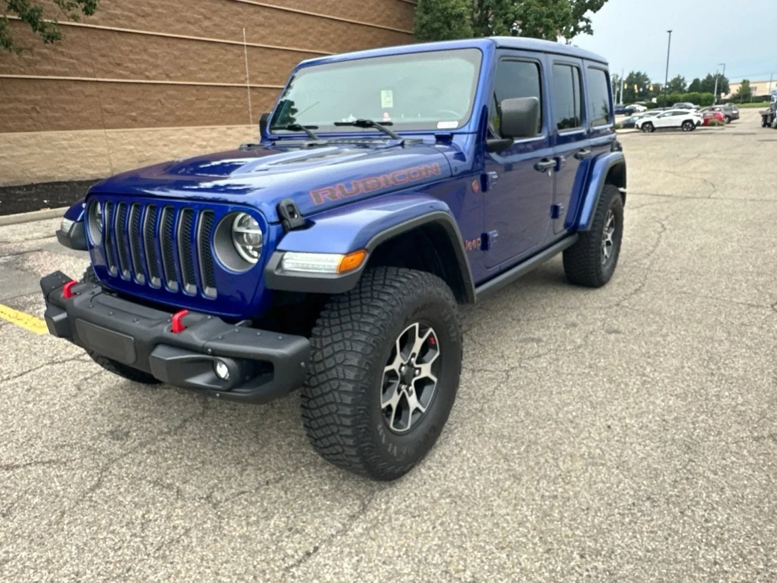 Used 2020 Ocean Blue Metallic Clearcoat Jeep Rubicon image 11