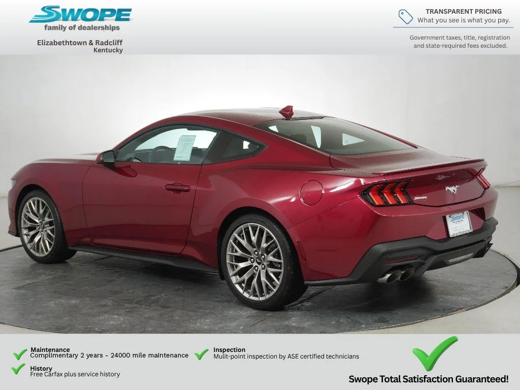 New 2025 Molten Magenta Metallic Tri-coat Ford EcoBoost® Premium Fastback image 7