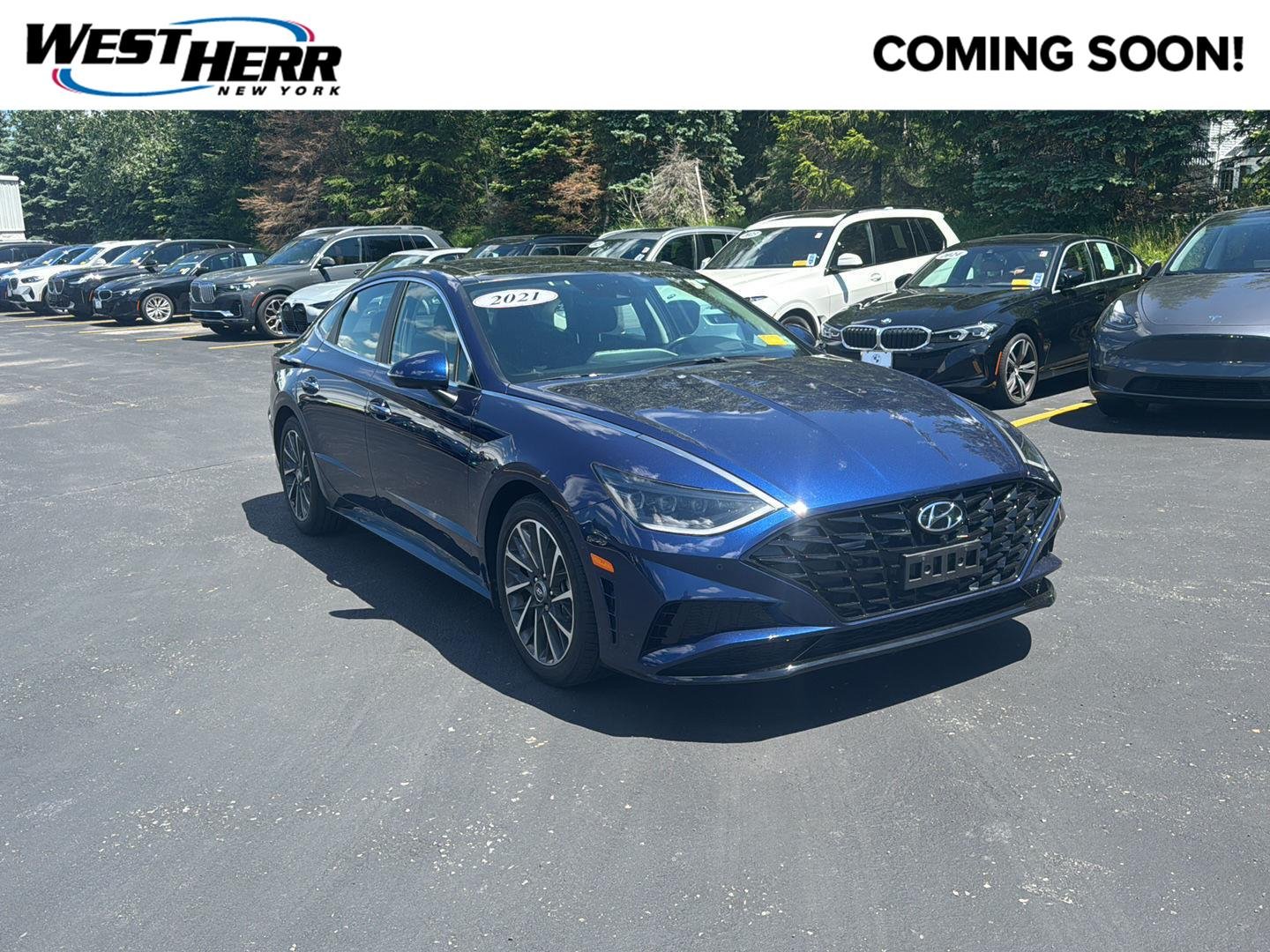 Used 2021 Stormy Sea Hyundai Limited image 1
