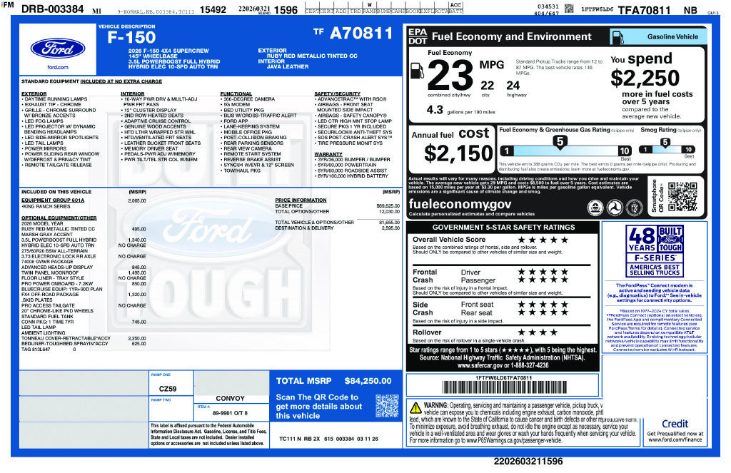 Used 2026 Brown Ford King Ranch image 2