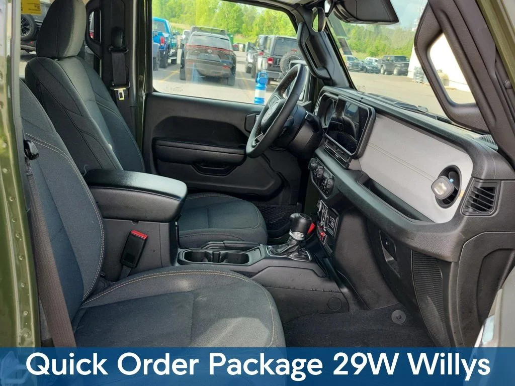 Certified Used 2024 Green Jeep Willys 4xe image 3