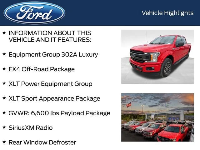 Used 2019 Red Ford XLT image 5
