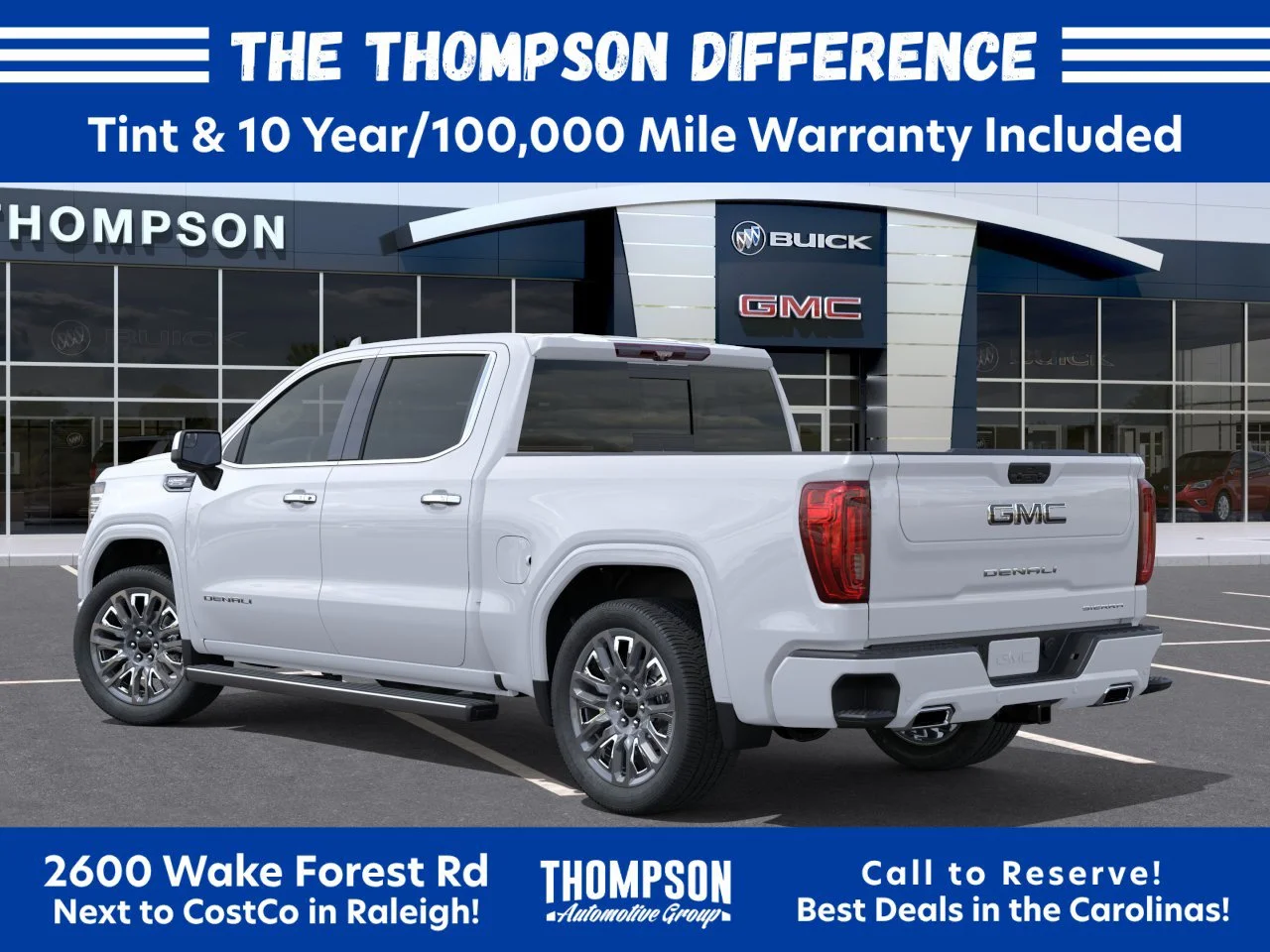 New 2026 Glacier White Tricoat GMC Denali Ultimate image 3