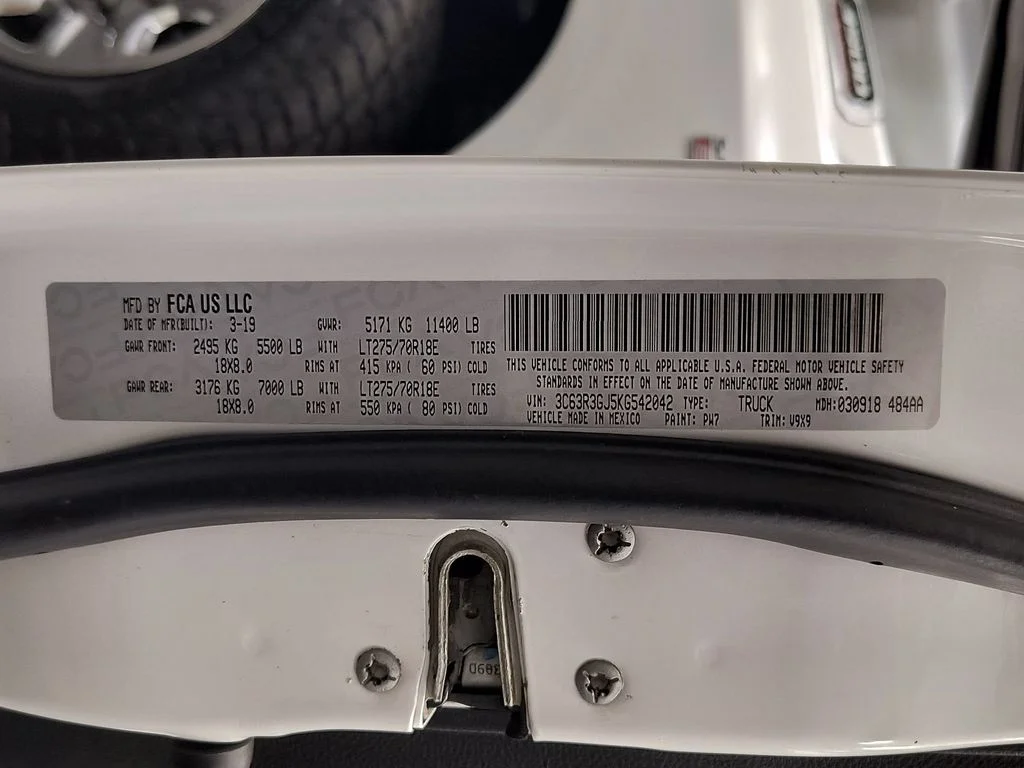 Used 2019 Bright White Clearcoat Ram Tradesman image 24