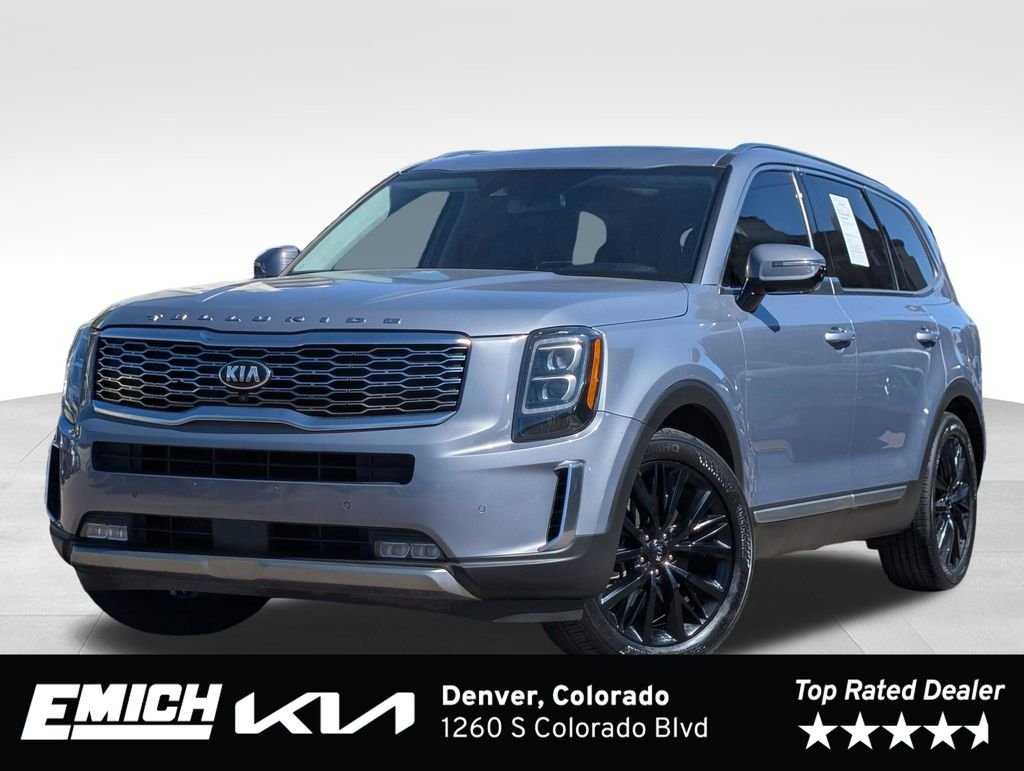 Used 2021 Silver Kia SX image 1
