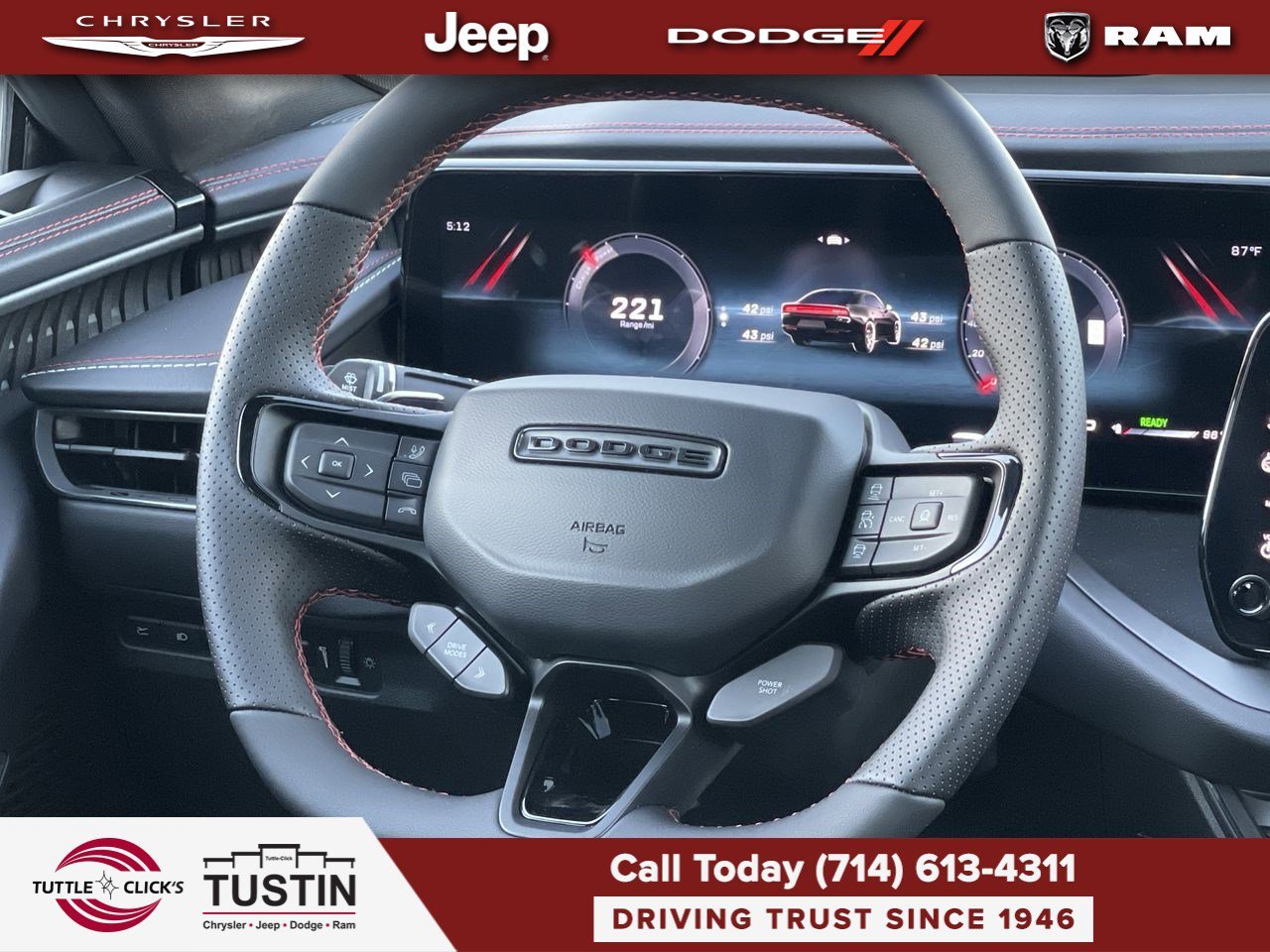 New 2026 Diamond Black Crystal Pearlcoat Dodge Scat Pack image 15
