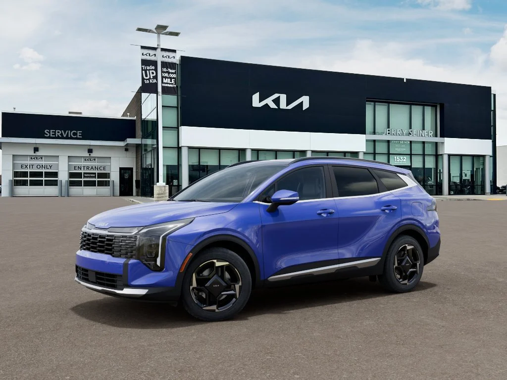 New 2027 Nebular Blue Kia EX image 3