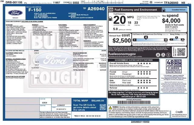 New 2026 Argon Blue Metallic Ford STX® image 46