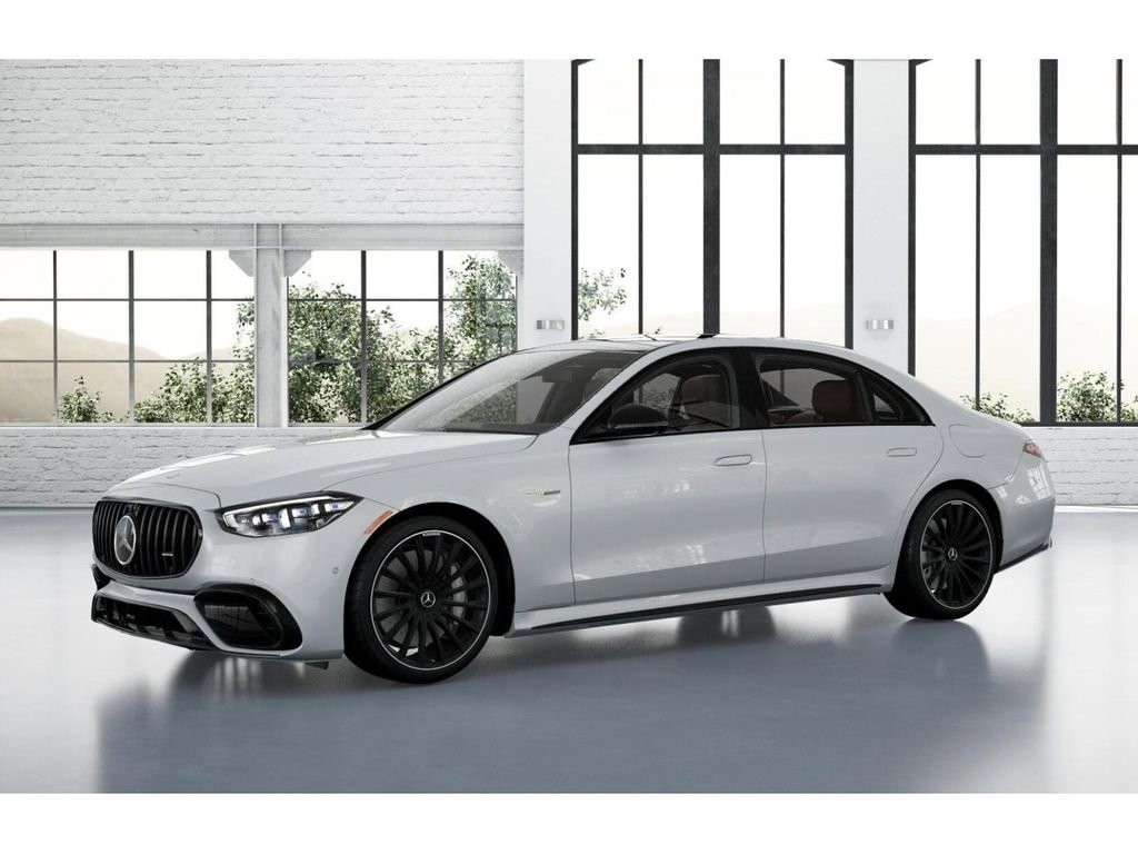 New 2026 MANUFAKTUR Moonlight White Metallic Mercedes-AMG S 63 E AMG® image 80