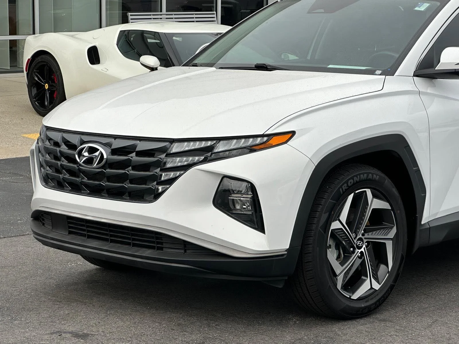 Used 2023 Serenity White Pearl Hyundai SEL image 34