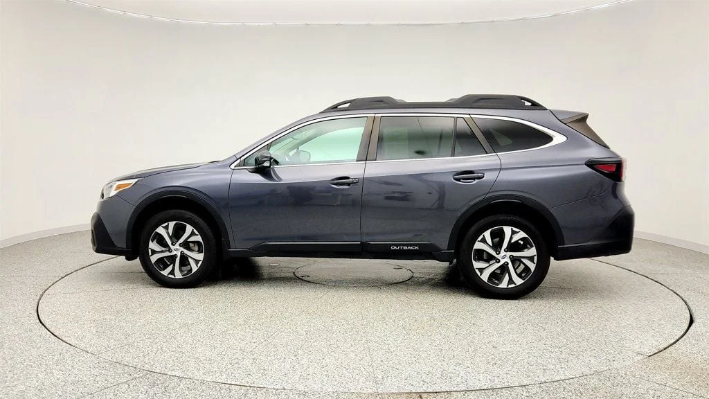 Used 2022 Magnetite Gray Metallic Subaru Limited CVT with Power Moonroof, HSW, Navigation System & More image 8