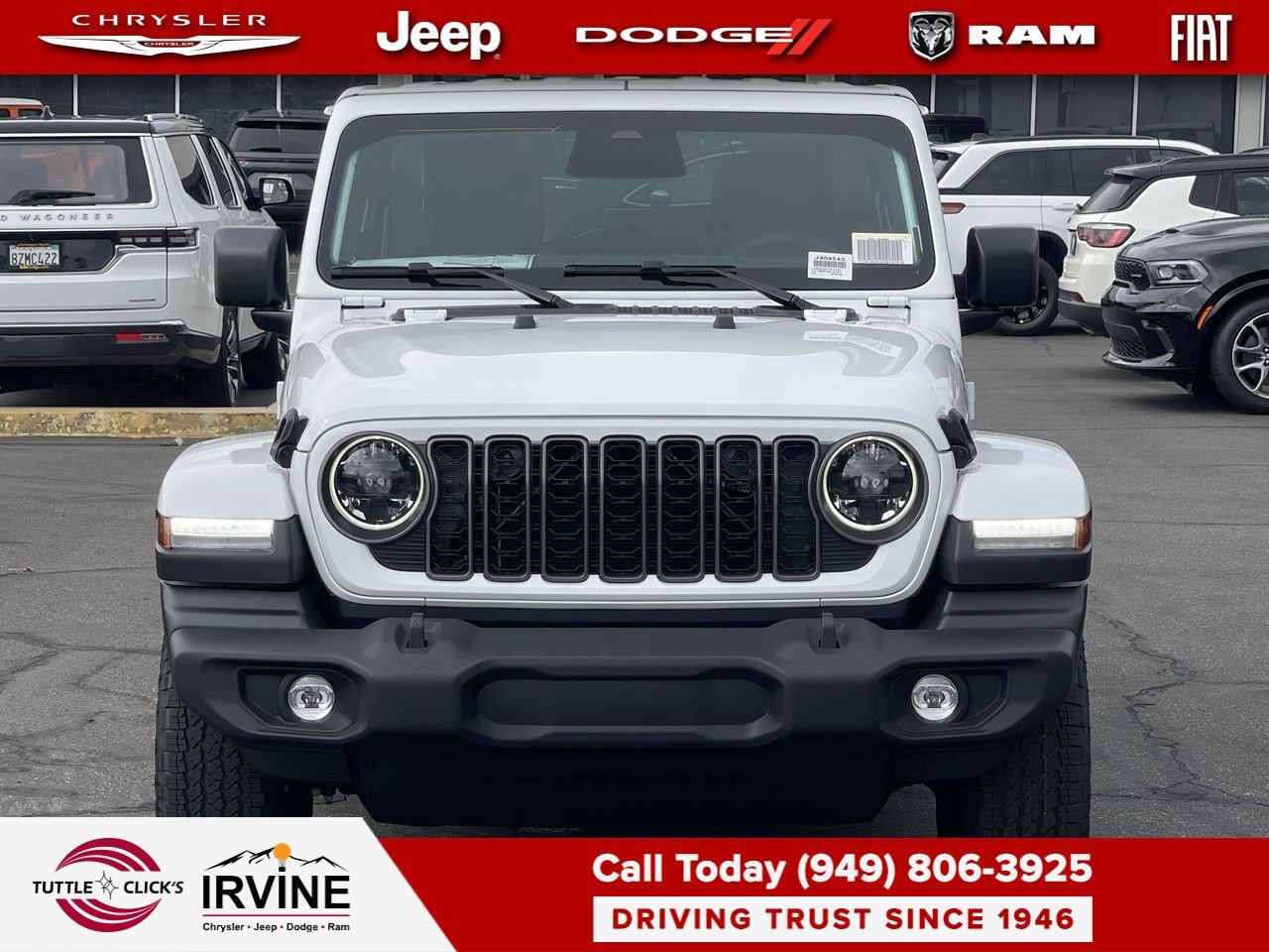 New 2026 Bright White Clearcoat Jeep California Edition image 8