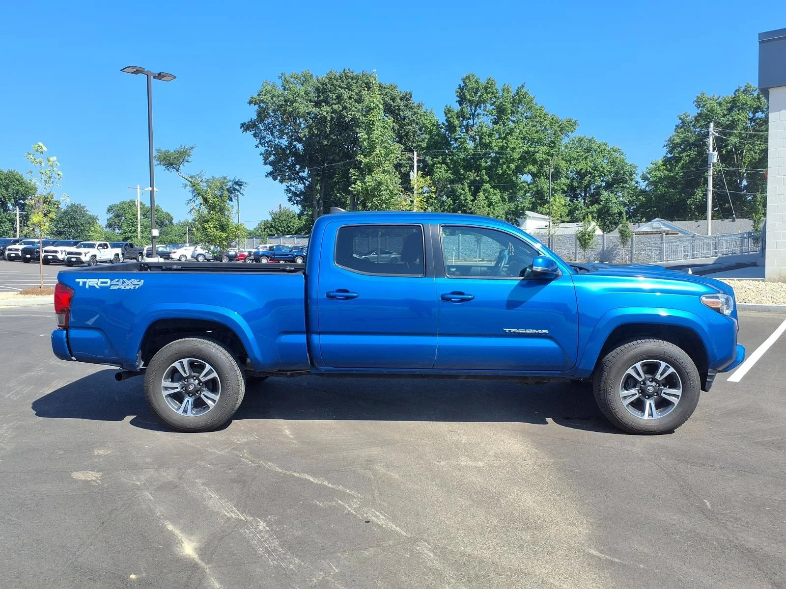 Used 2017 Blazing Blue Toyota TRD Sport image 2