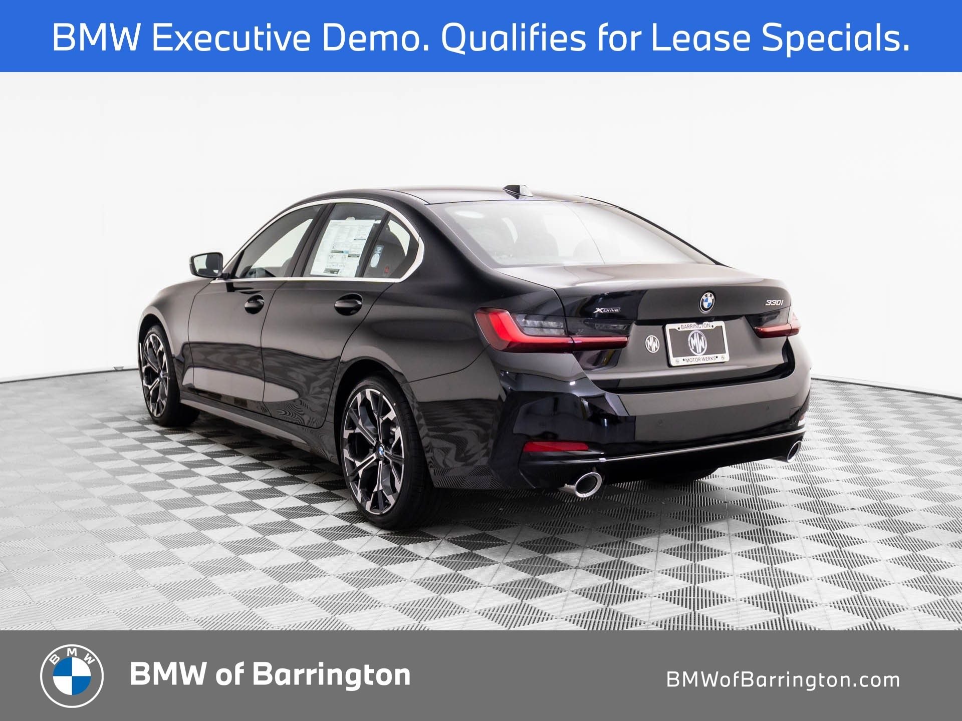 New 2026 Jet Black BMW 330i xDrive image 3