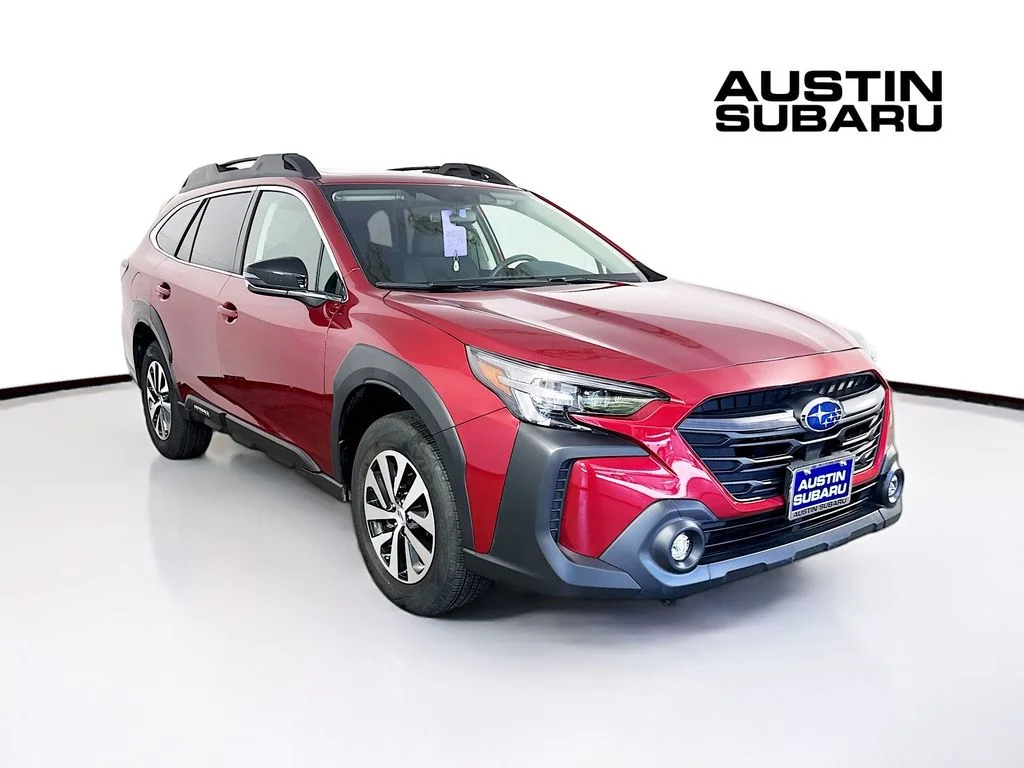 Certified Used 2025 Red Subaru Premium image 1