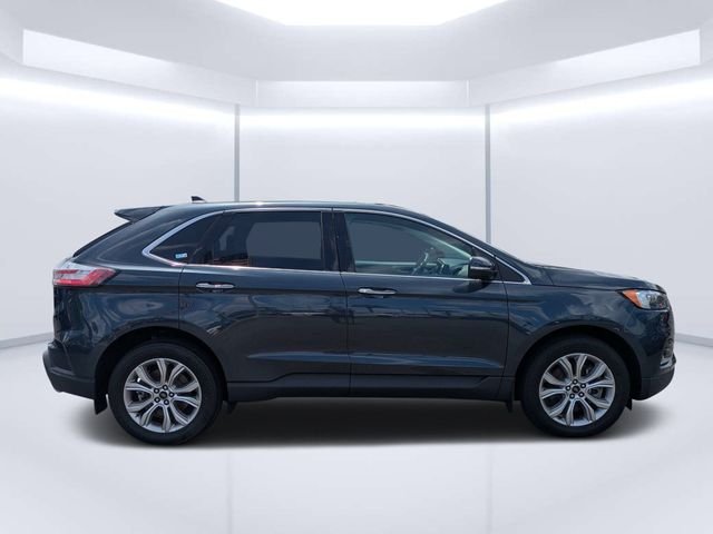 Used 2024 Blue Ford Titanium image 2