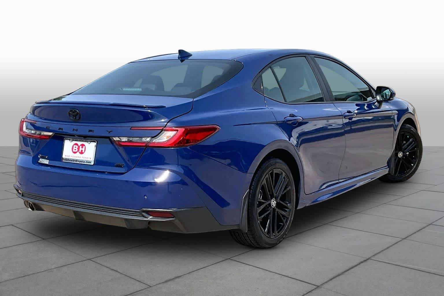 Used 2025 Reservoir Blue Toyota SE image 13