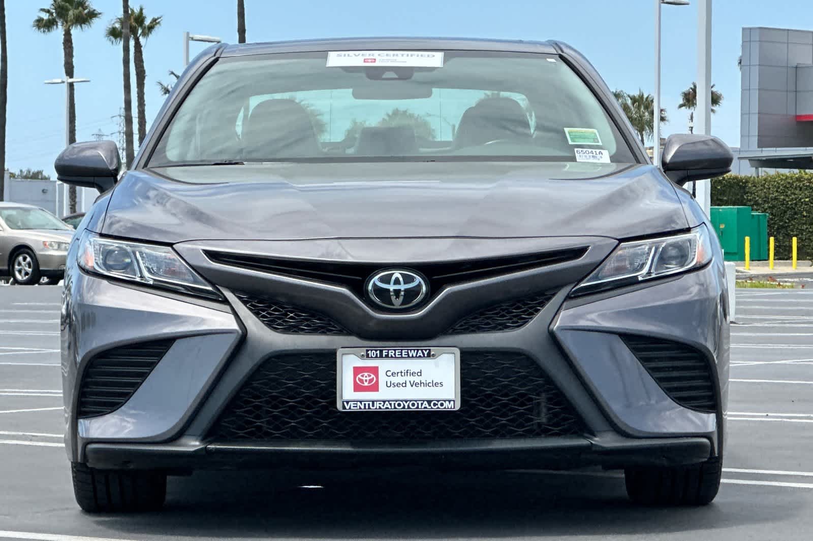 Certified Used 2019 Predawn Gray Mica Toyota SE image 9