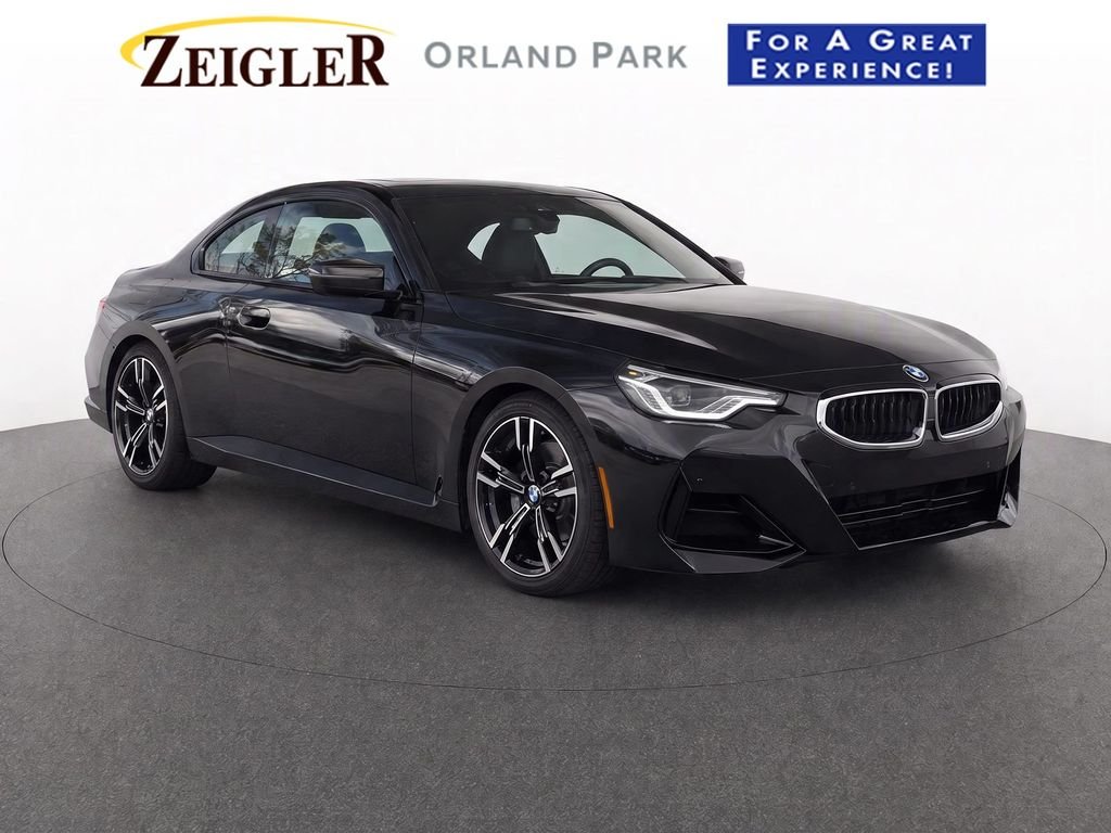 New 2026 Black Sapphire Metallic BMW 230i xDrive image 1