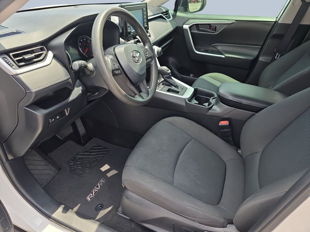 Used 2021 Super White Toyota LE image 10