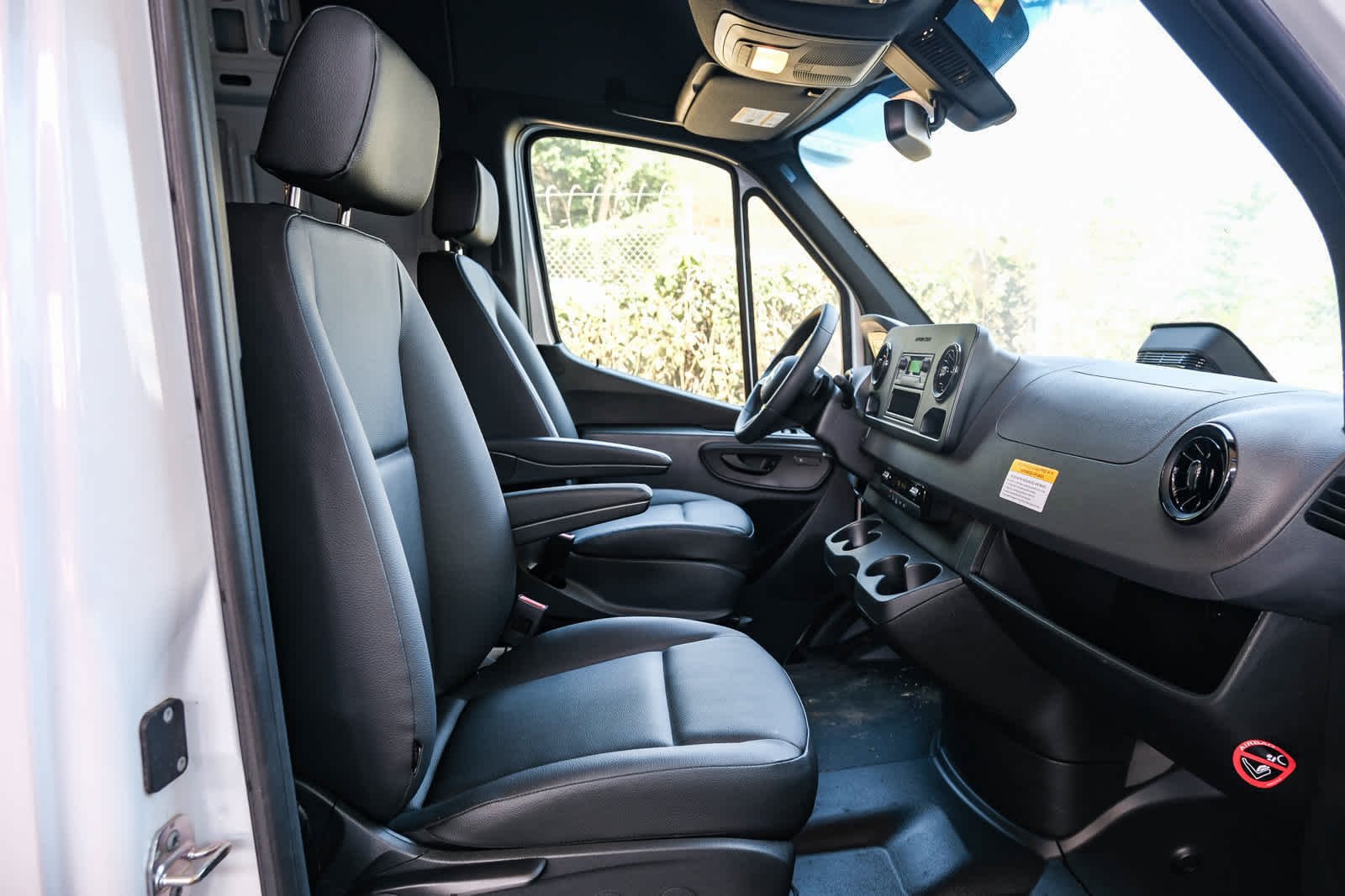 New 2025 Arctic+White Mercedes-Benz Cargo 144WB High Roof RWD 2.0L I4 Diesel Turbo SO image 51