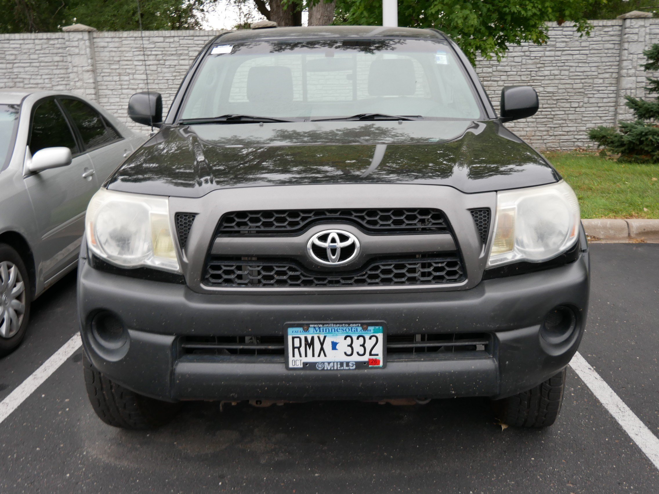 Used 2011 Black Toyota REG CAB 4WD AT image 8