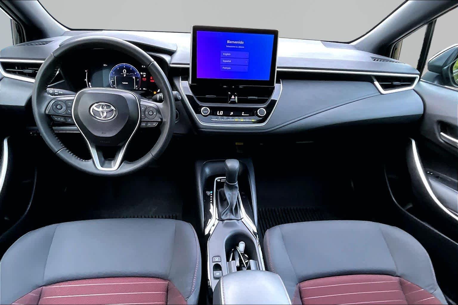 Used 2025 Midnight Black Metallic Toyota SE image 16