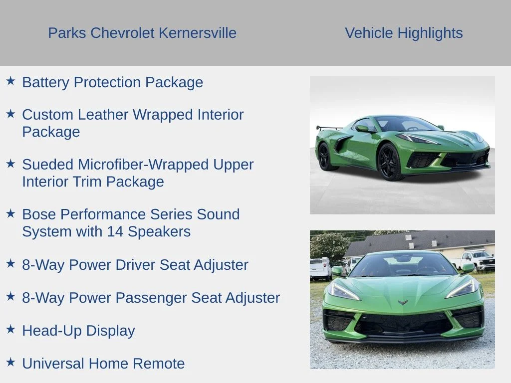 Used 2026 Green Chevrolet Stingray image 27