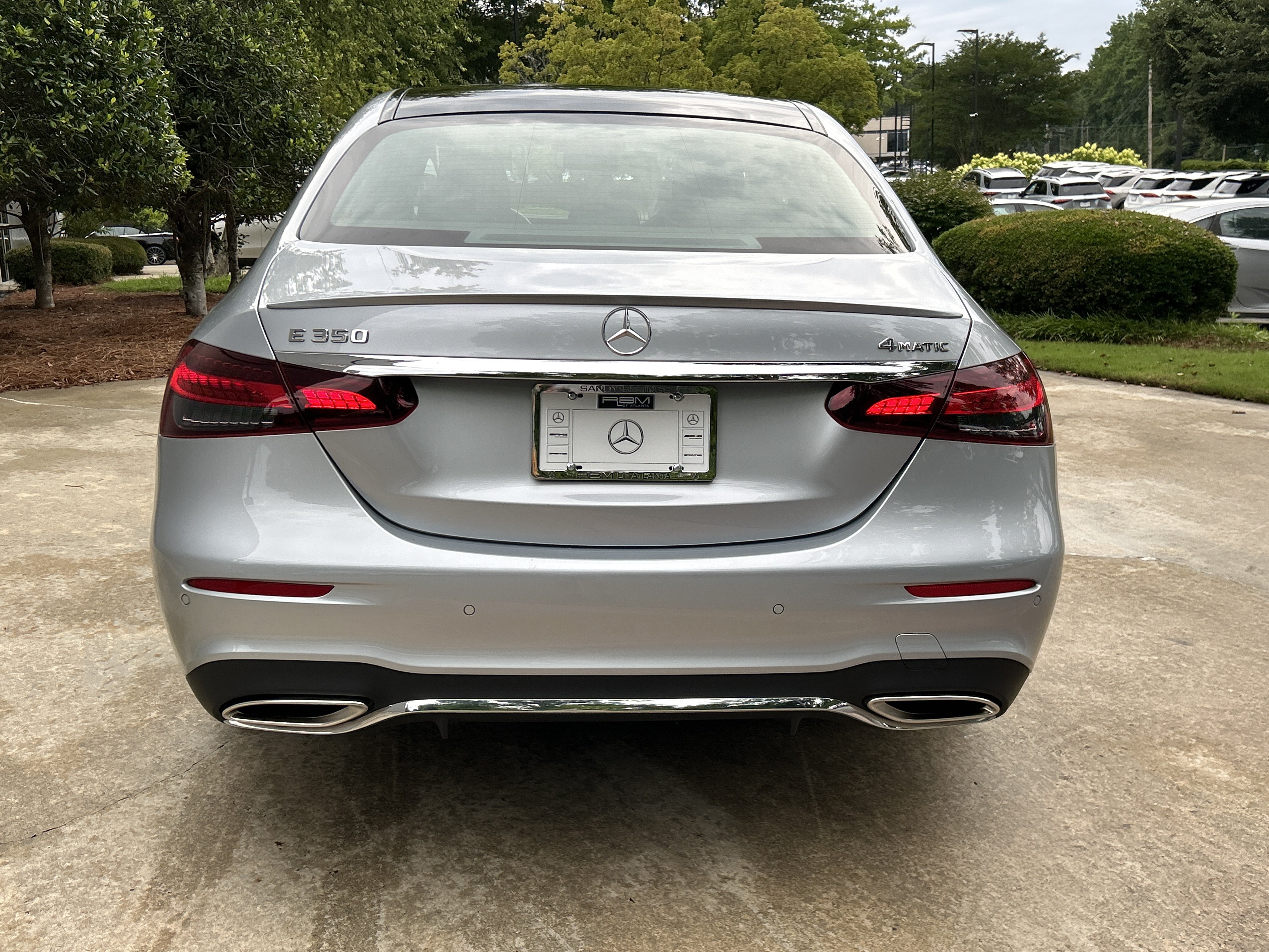 Certified Used 2023 Cirrus Silver Metallic Mercedes-Benz E 350 4MATIC® Sedan image 8